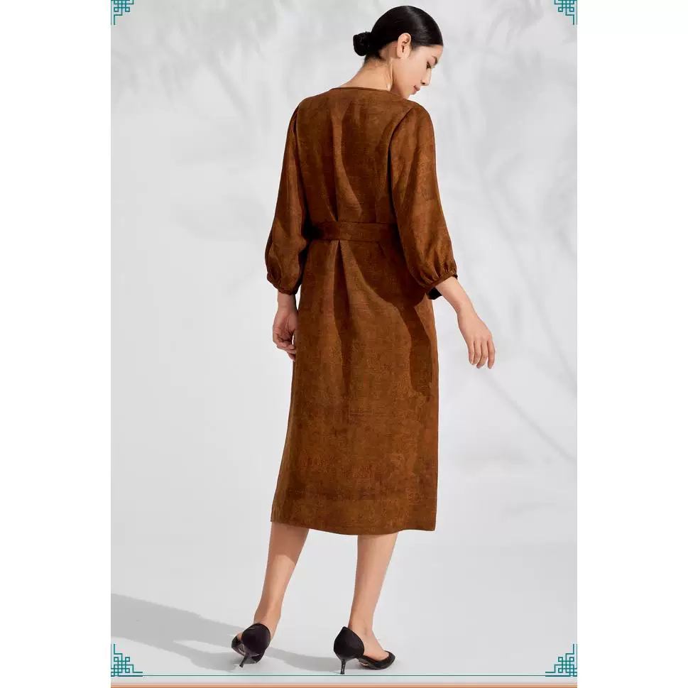 3261 Clothing Pattern Cutting Picture Women's Xiangyun Sha Dress Sewing Pattern - Image 3