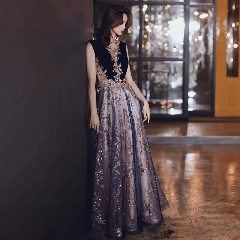 Banquet evening dress female new fairy dreams Mori temperament birthday host dinner dress skirt - Image 5