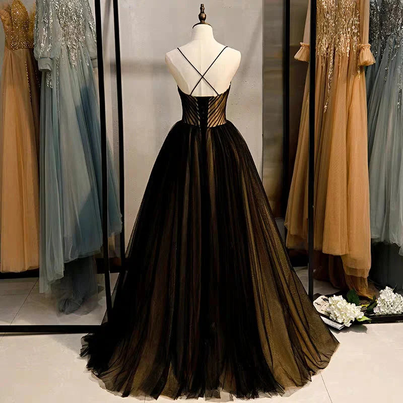 Banquet evening dress long skirt women new black show thin usual can wear the annual fairy temperament birthday dress - Image 4