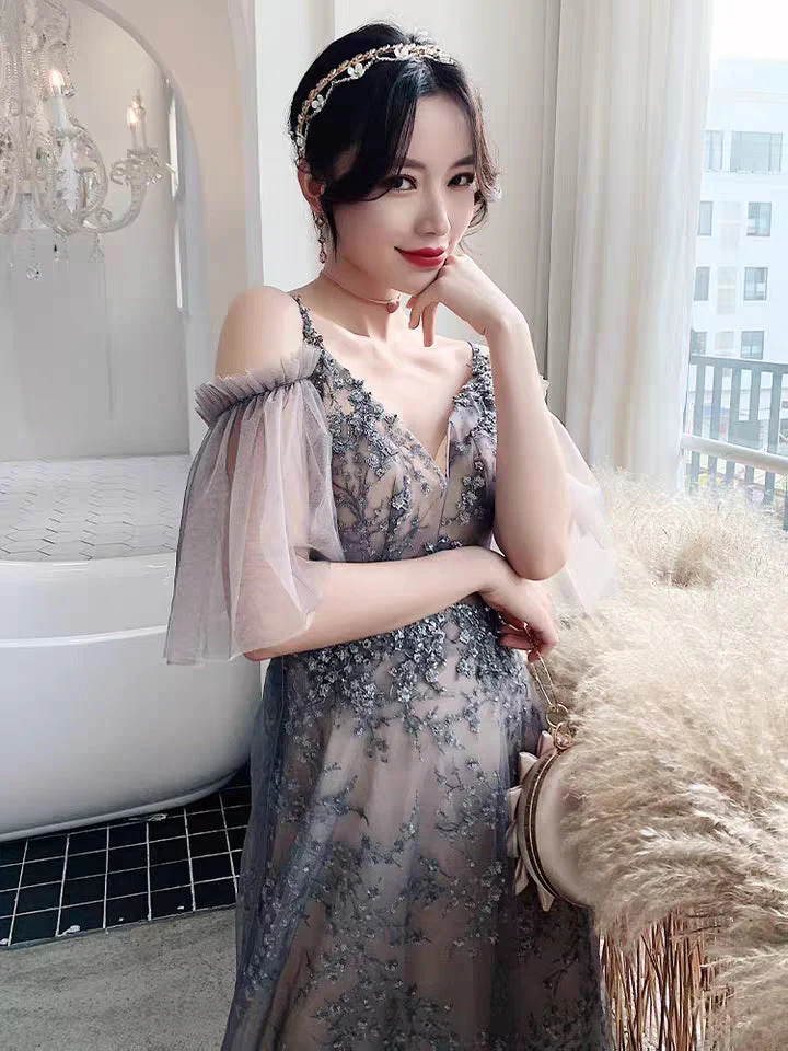 Banquet evening dress new temperament high-end fairy dream birthday party dress gas field queen long - Image 4
