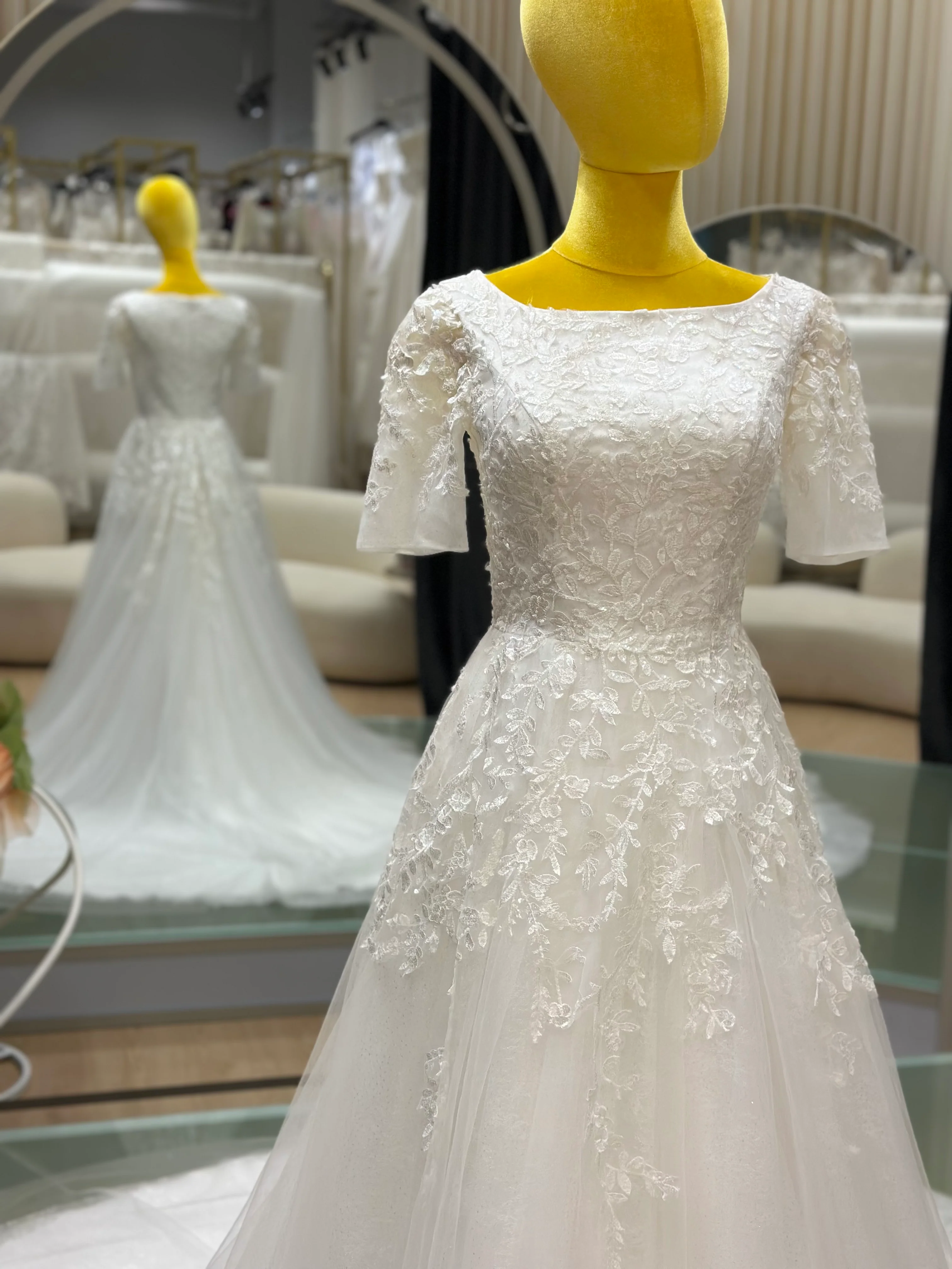 Enchanted Lace Romance Wedding Gown | Ready-to-Wear - Image 3