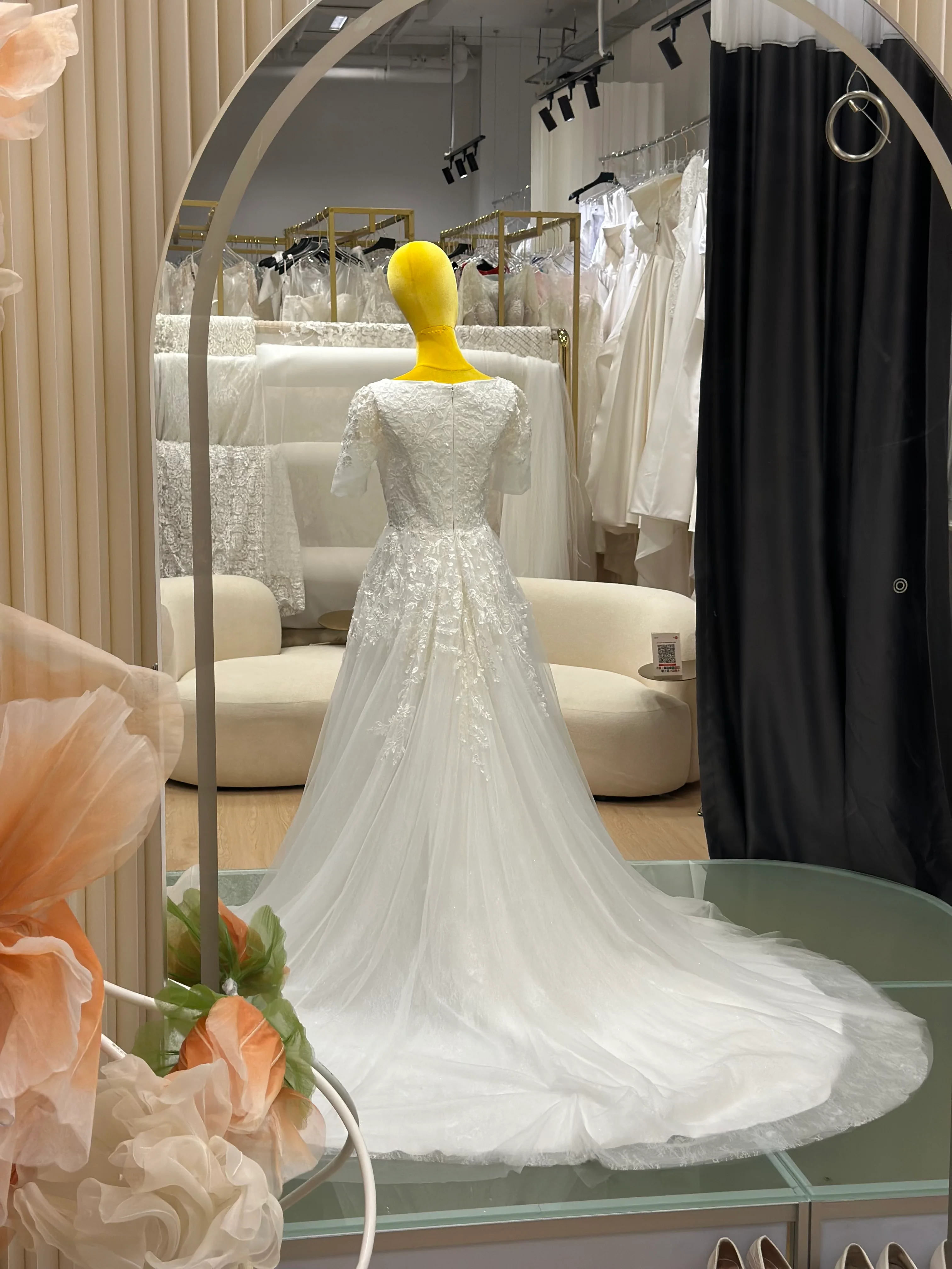 Enchanted Lace Romance Wedding Gown | Ready-to-Wear - Image 7