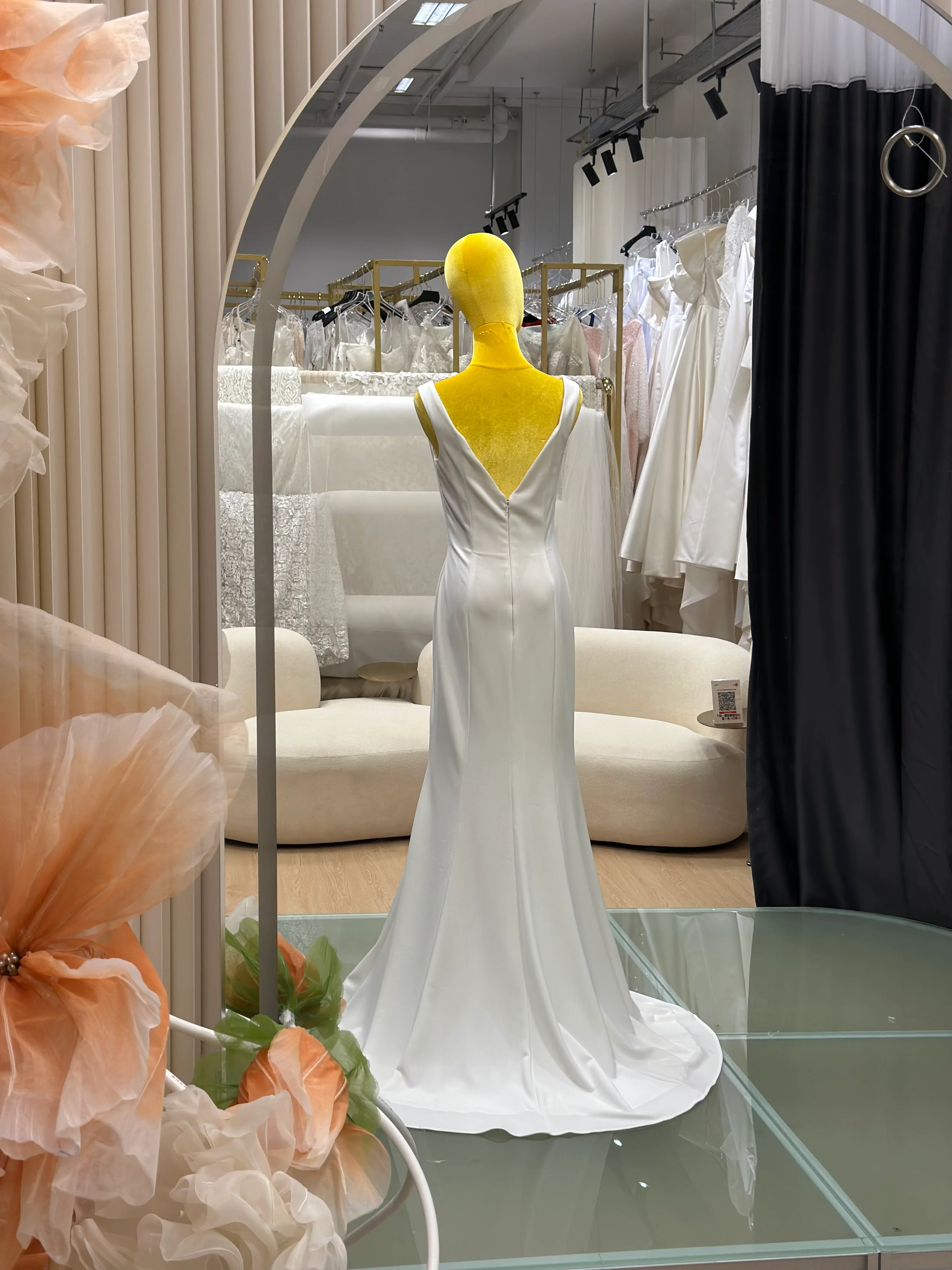 Serenity Pleated Bridal Gown | Ready-to-Wear - Image 7