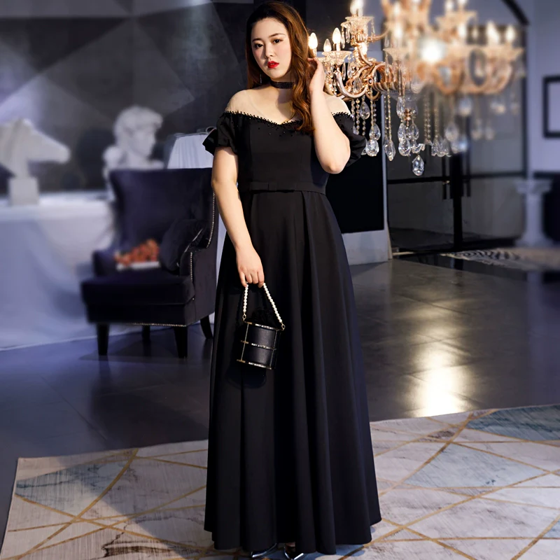 Black Evening Dress - Image 3