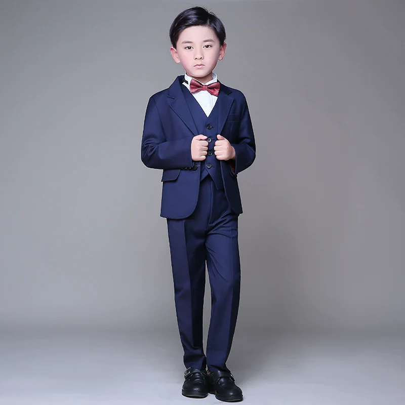 Boys  Vest Suit Set: Noble Cut Piano Performance - Image 17