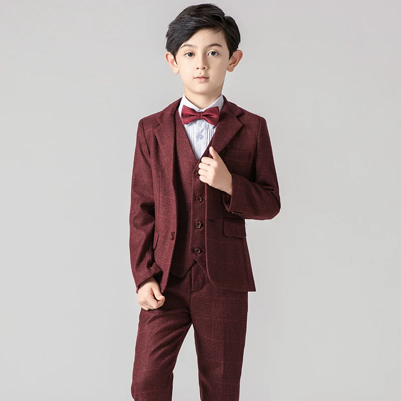 Boys' Classic Suit, Piano Performance Outfit - Light Luxury | Amehandmadesg