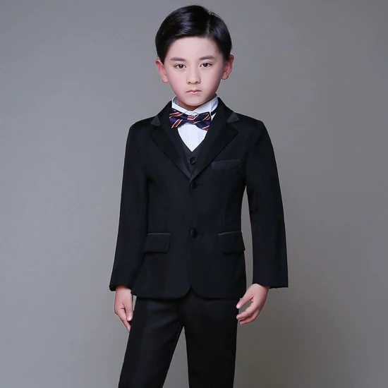 Boys' Formal Suit Set: Classic Jacket for Piano Performances - Image 5