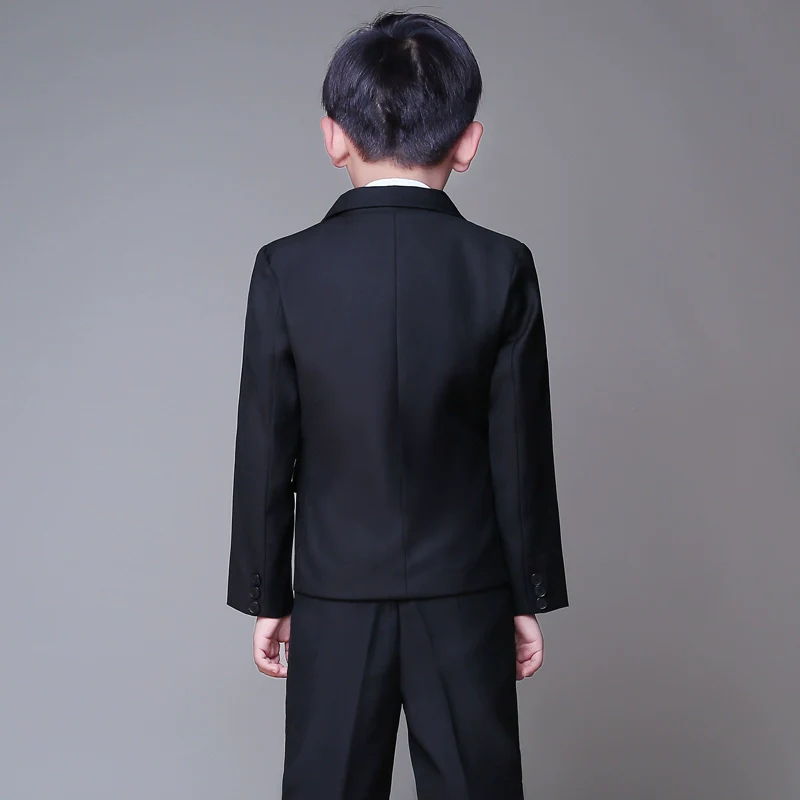 Boys' Formal Suit Set: Elegant Leisure Jacket for Performances - Image 4