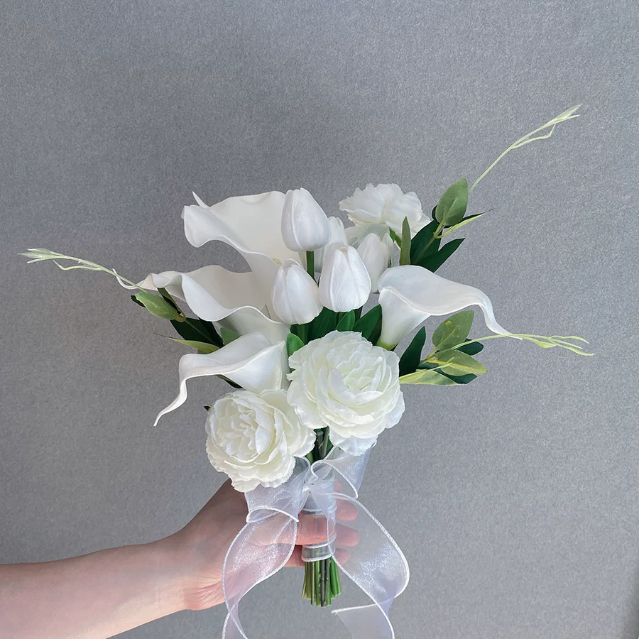 Butterfly Handheld Artificial Flower Prop for Weddings & Home Décor - Image 7
