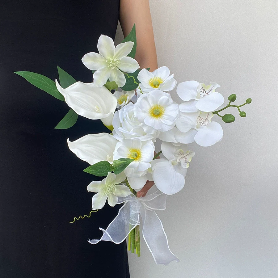 Butterfly Handheld Artificial Flower Prop for Weddings & Home Décor - Image 8