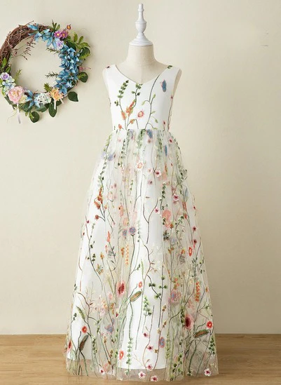 Children's Dress Sleeveless Piano Performance Costume - Image 2