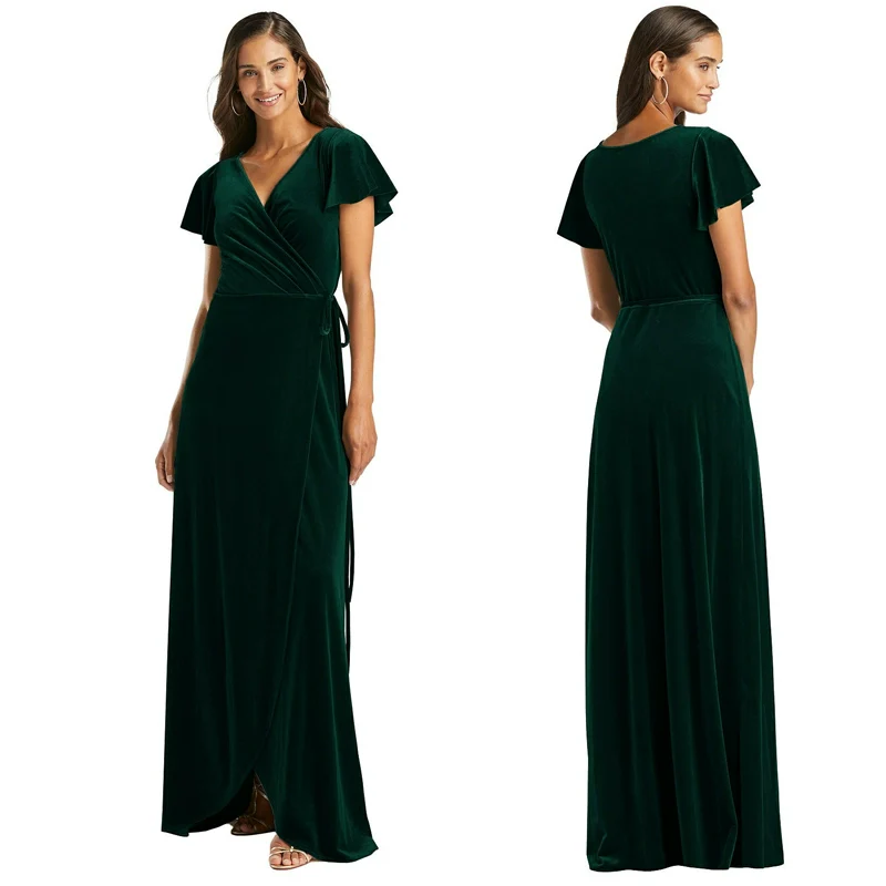 Demi-Season Bridesmaid Dress - Image 4