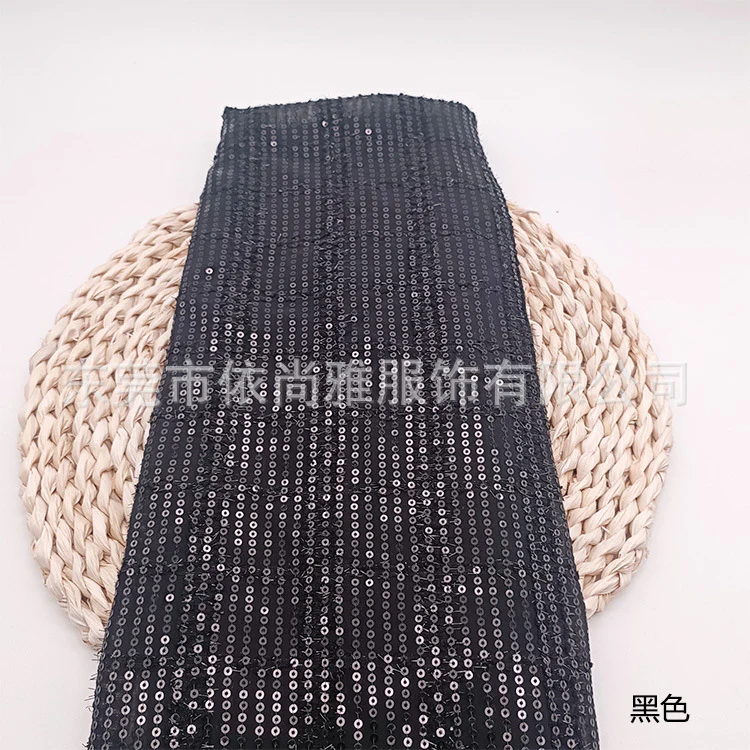 EG-SALE-AME-00107 Black sequined evening dress for women new style high-end luxury niche high-end temperament banquet sling fishtail - Image 5