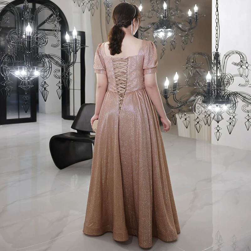 Elegant French Style Evening Dress - Image 4