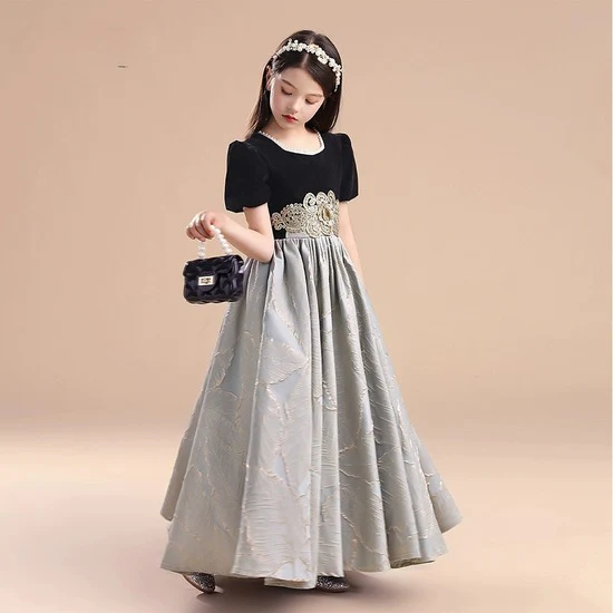 Elegant Kids Princess Dress - Image 3
