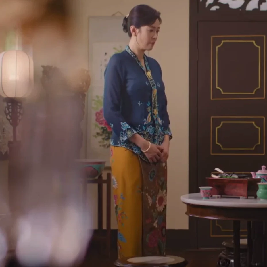 Emerald Blue Fitted Shirt Set - Image 5