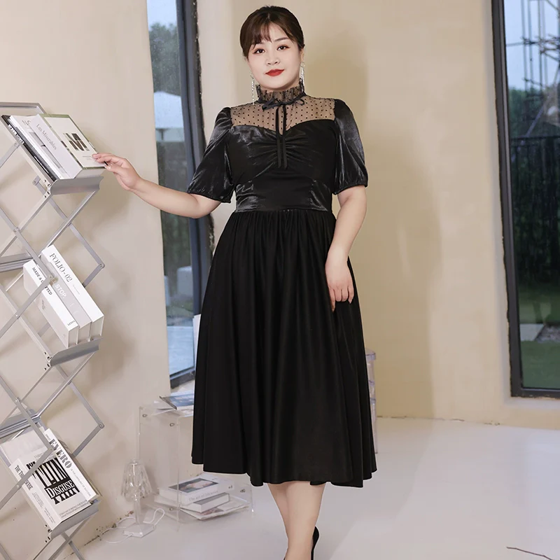 French Style Long Dress | Amehandmadesg - Image 4