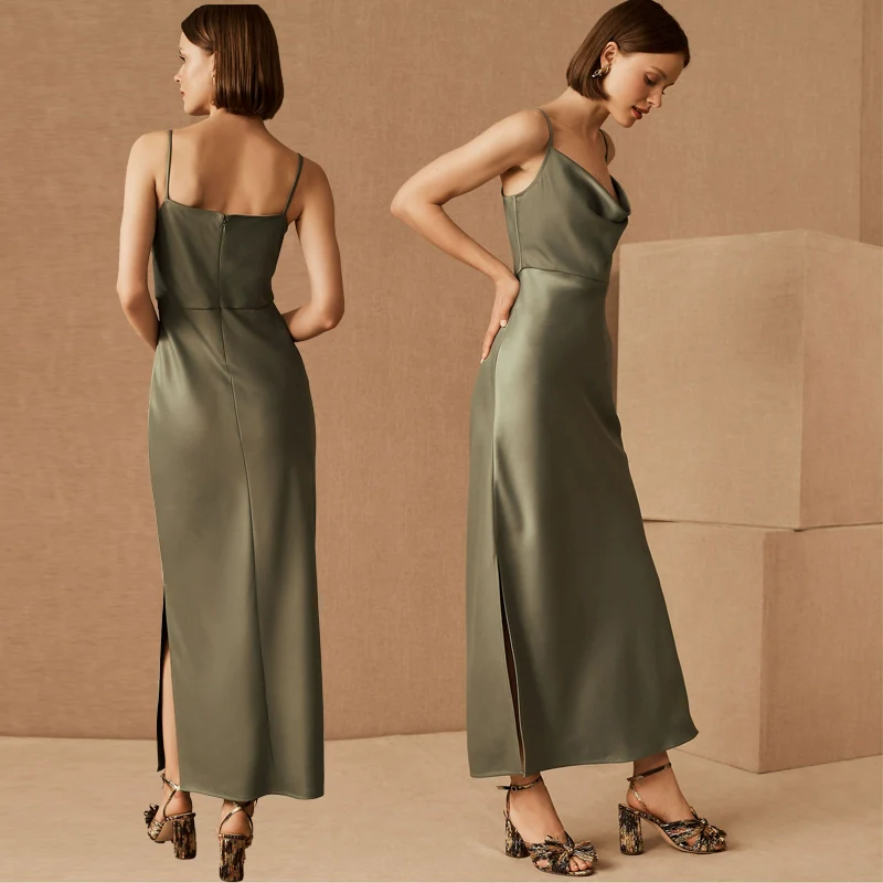 French Style Short Bridesmaid Dress - Image 7