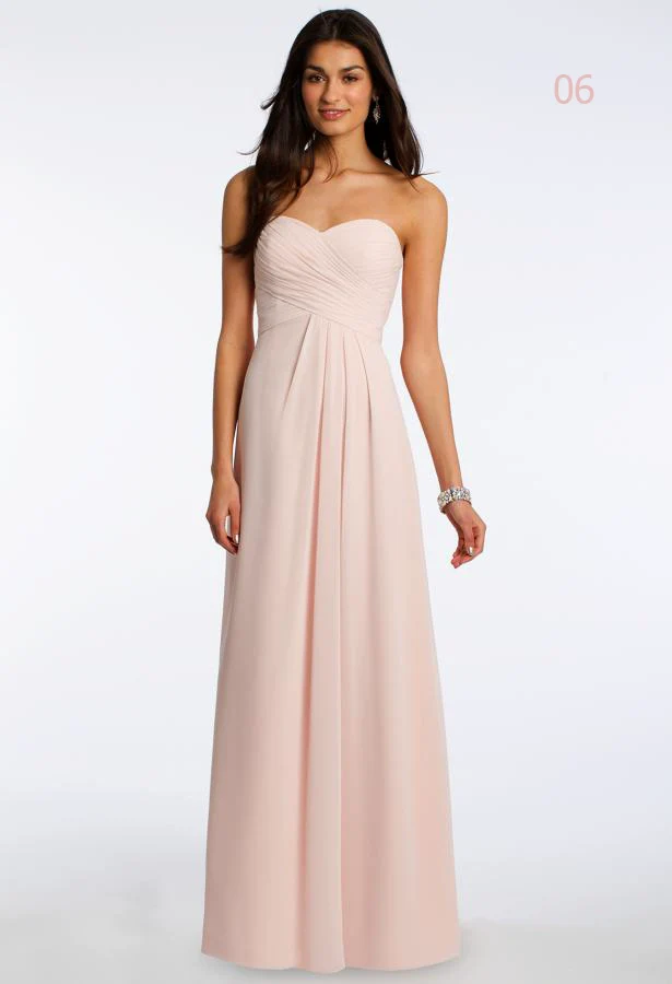 Fuchsia Long Bridesmaid Dress - Image 8