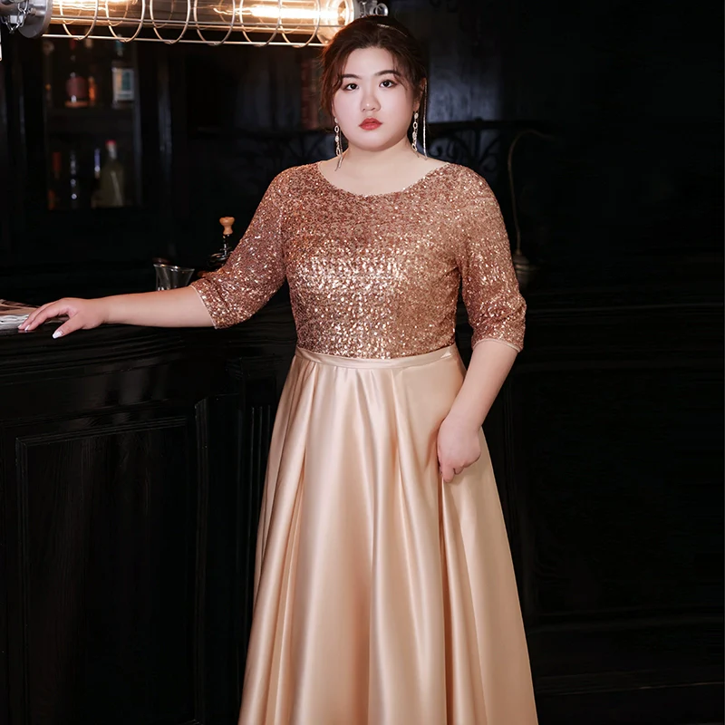 Gold Evening Dress for Women | Amehandmadesg