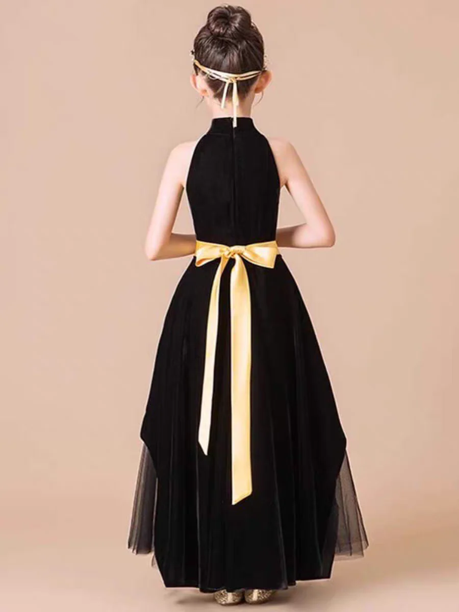 EG-SALE-AME-00217 Handmade Girls' Princess Dress - Fluffy Tulle Gown for Special Occasions - Image 3