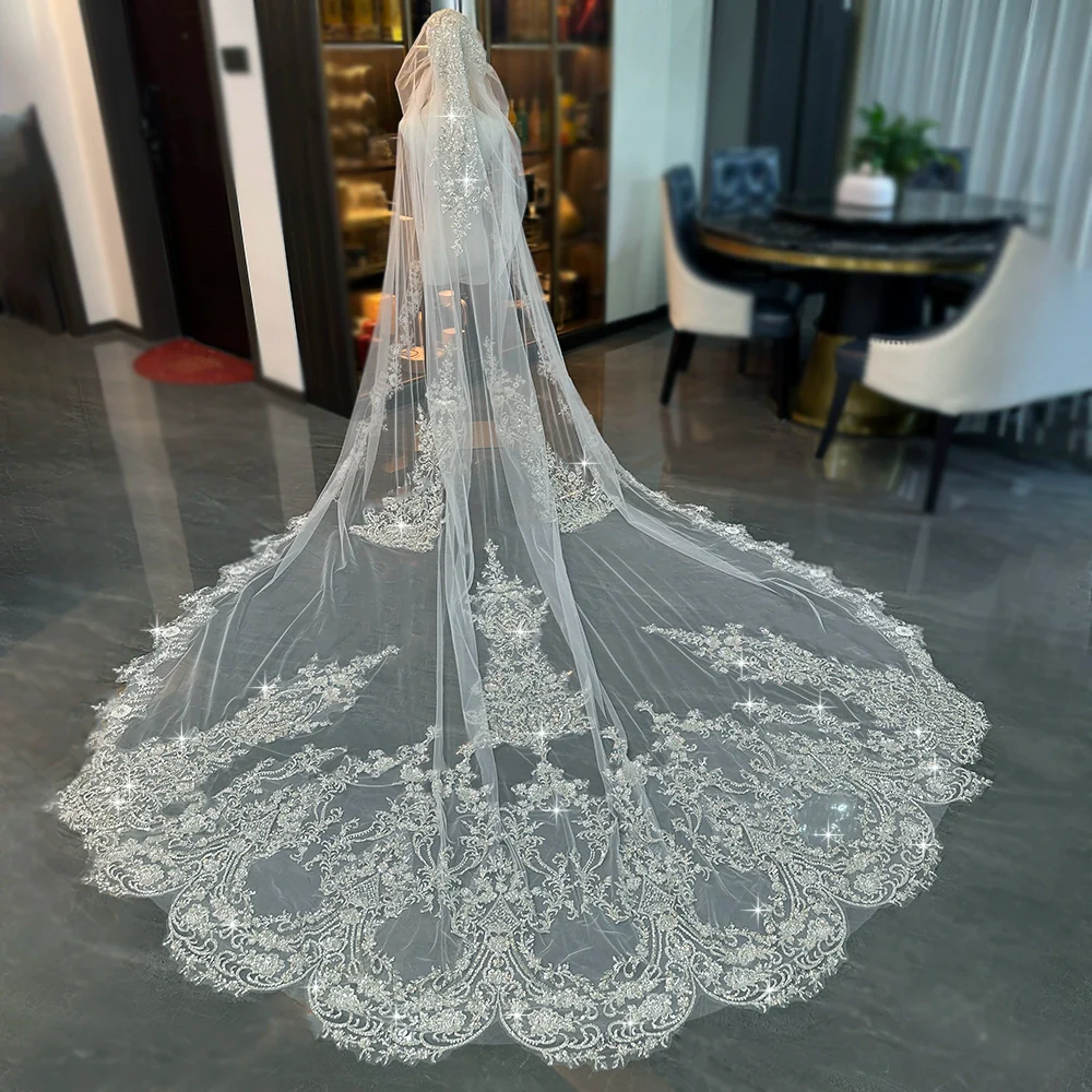 Handmade Wedding Veil 3.5m Long