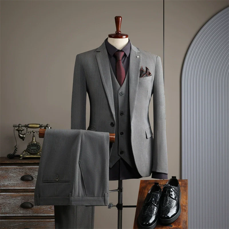 Men's 3 Piece Suit Set - Image 10