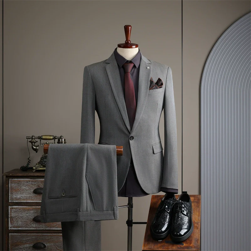Men's 3 Piece Suit Set - Image 8