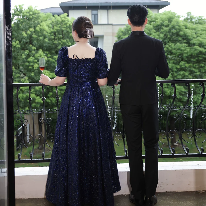 New Evening Dress Fat MM High End Art - Image 3