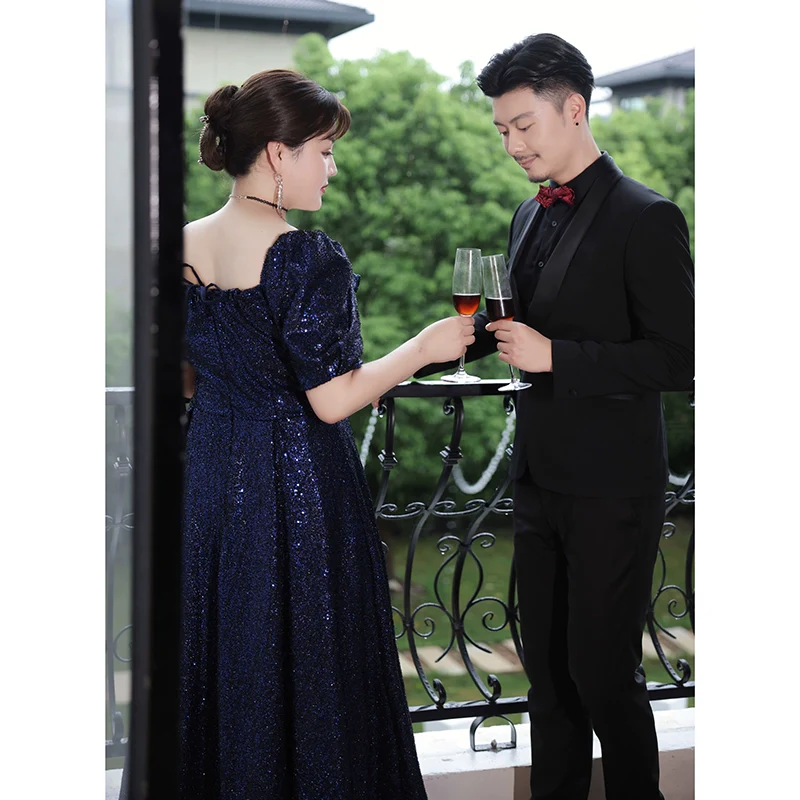New Evening Dress Fat MM High End Art - Image 4