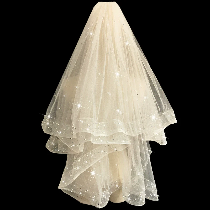 Retro Pearl Bride Hair Accessories - Image 3