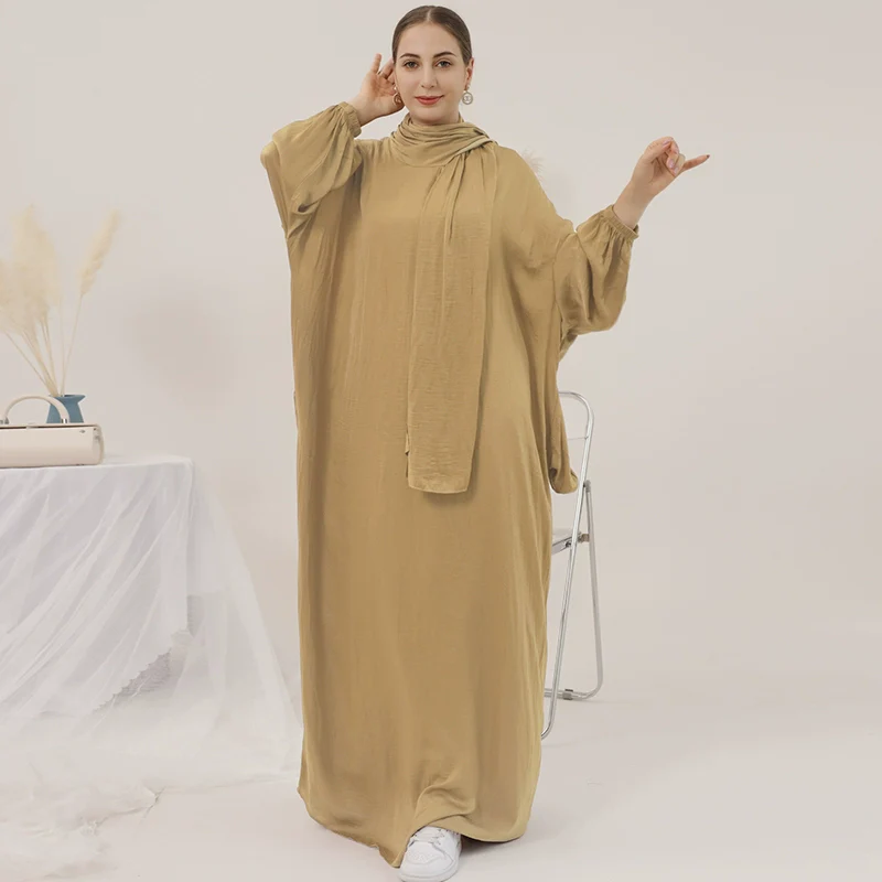 Retro Plus Size Loose Fit Sun Protection Long Skirt - Image 3