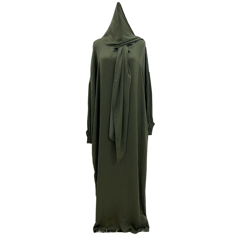 Retro Plus Size Loose Fit Sun Protection Long Skirt - Image 5