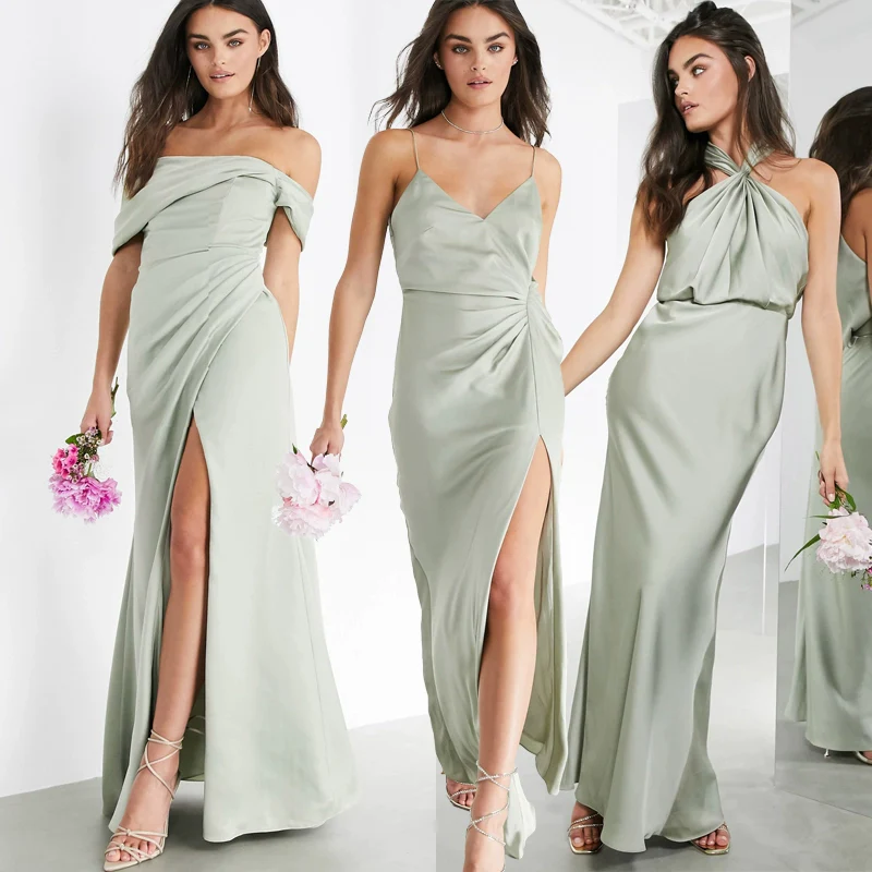 Silky Evening Dress High-Quality Style