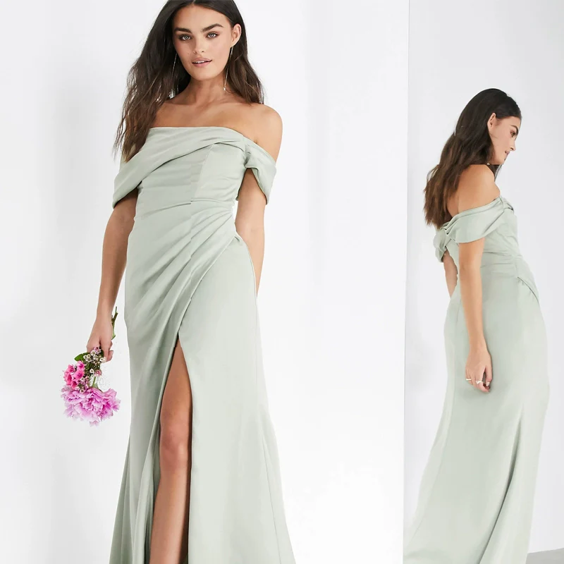 Silky Evening Dress High-Quality Style - Image 6