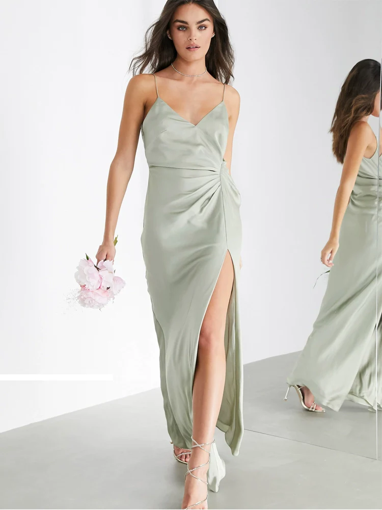 Silky Evening Dress High-Quality Style - Image 7