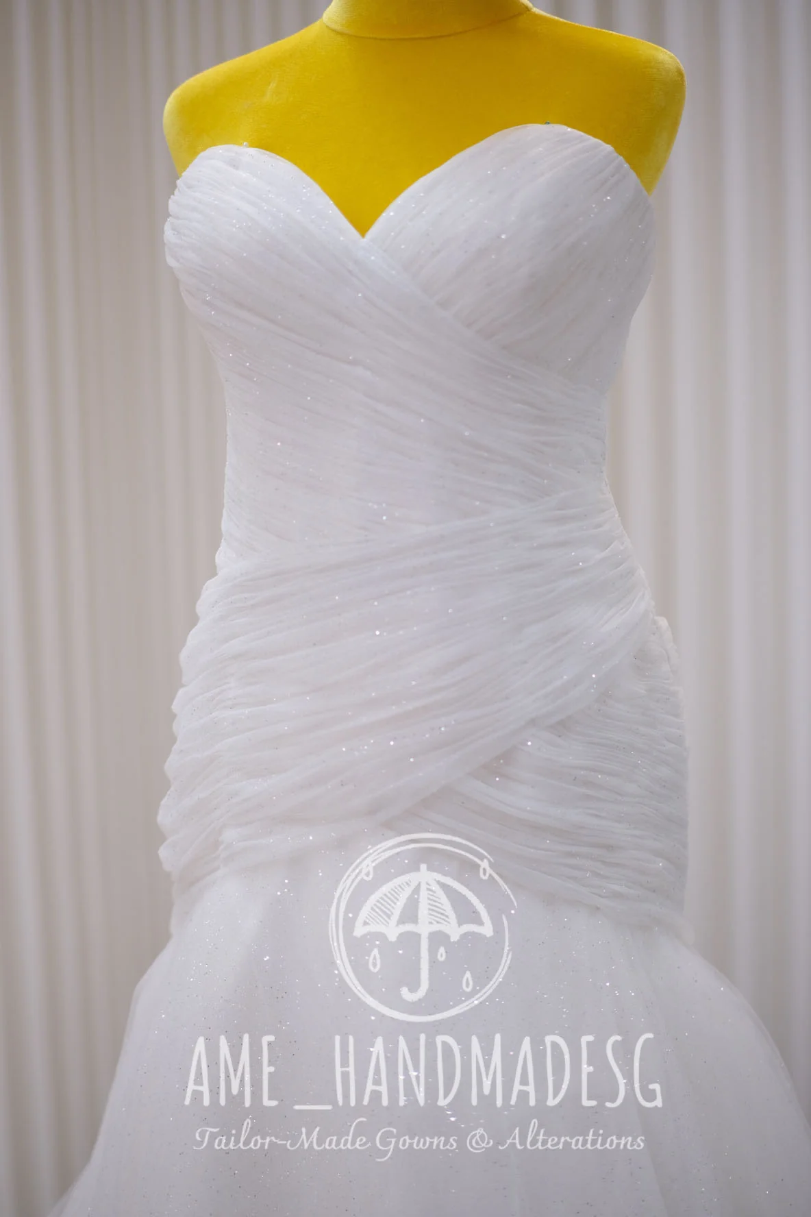 Full Plated Lux Glitter 2XL Wedding Gown | Ready-to-Wear - Image 4
