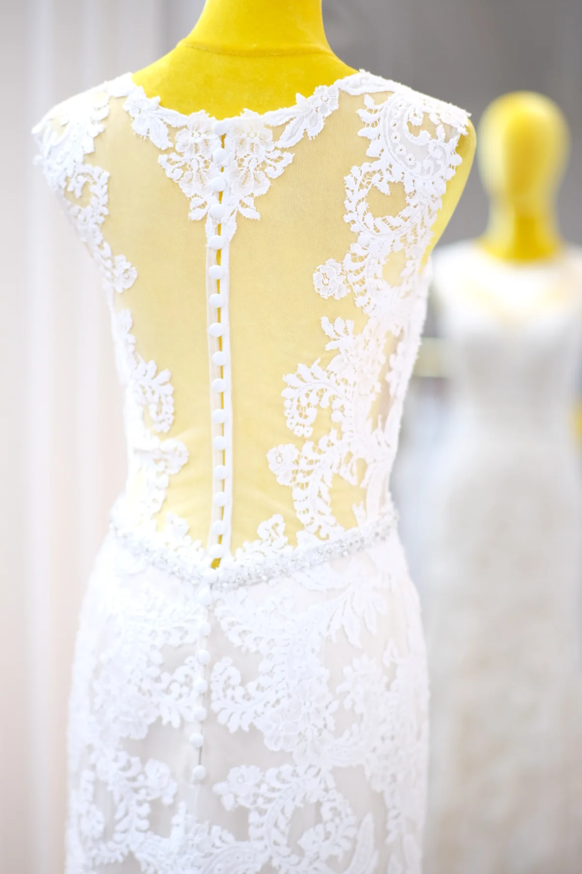 Lux Full Applique Lace Beaded Wedding Gown | Ready-to-Wear - Image 2