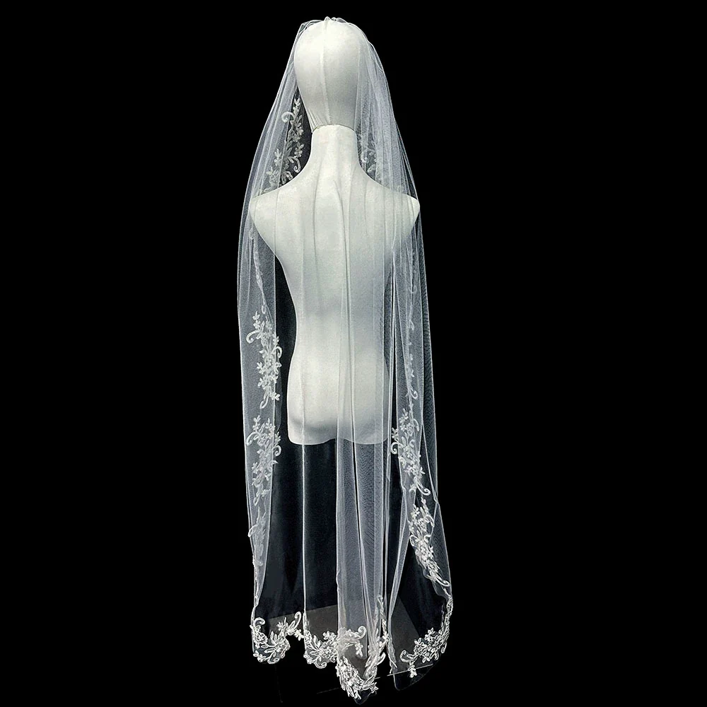 Wedding Veil Lace Headband - Image 4