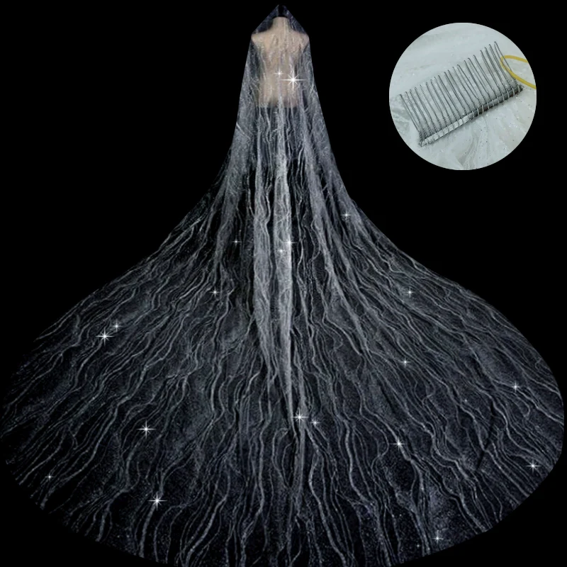 Wedding Veil Shining Galaxy 3.5M Long - Image 7