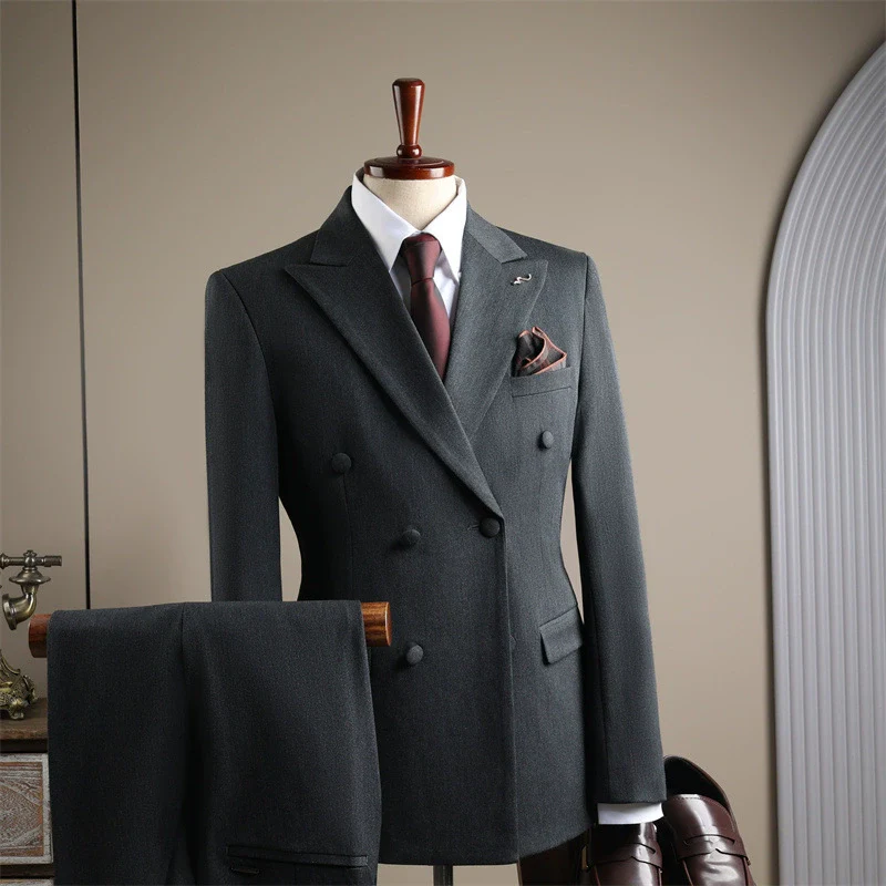 Woolen 3 Piece Suit Set - Image 3