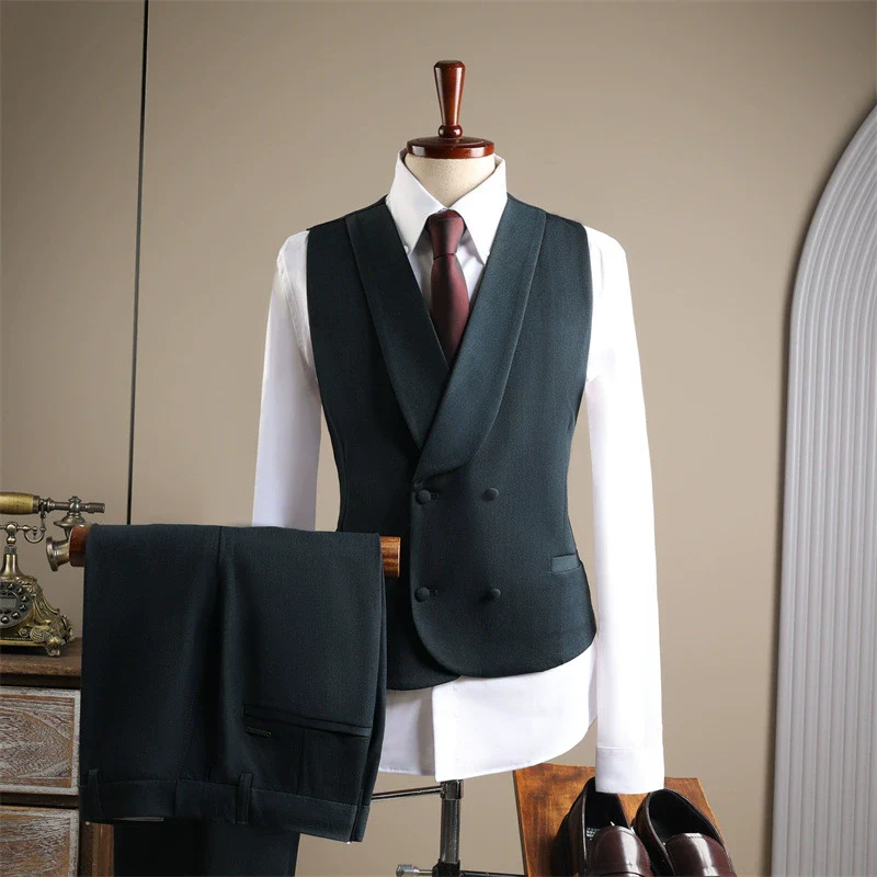 Woolen 3 Piece Suit Set - Image 4